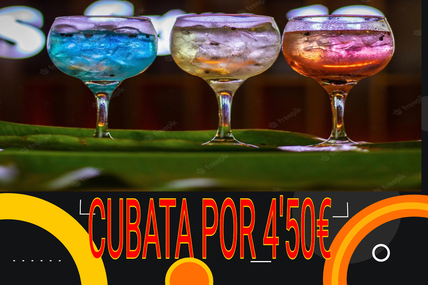 CUBATA POR 4'50€