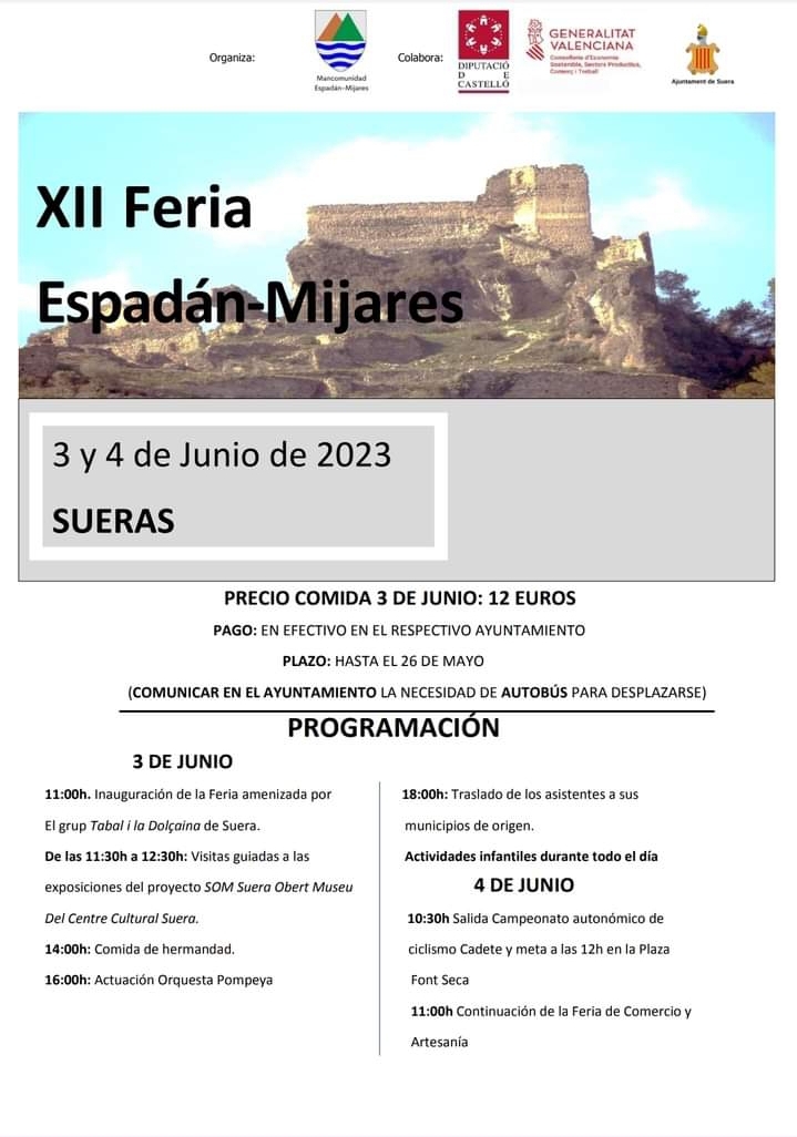 XIII Feria Espadan Minares