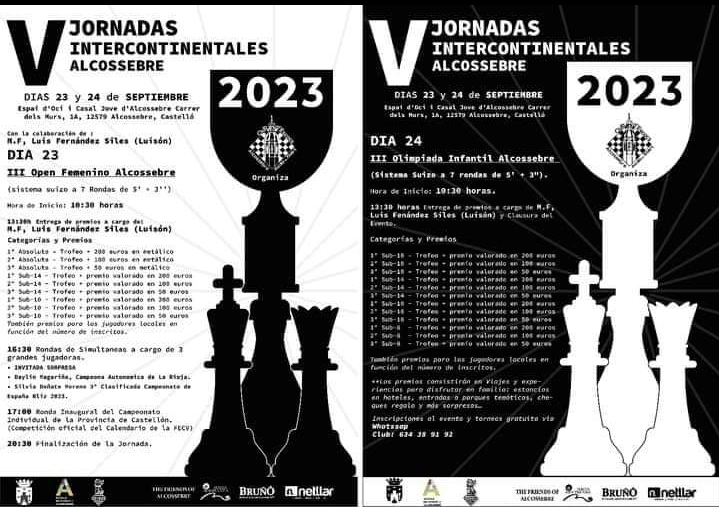 Torneo de ajedrez en Alcocebre 