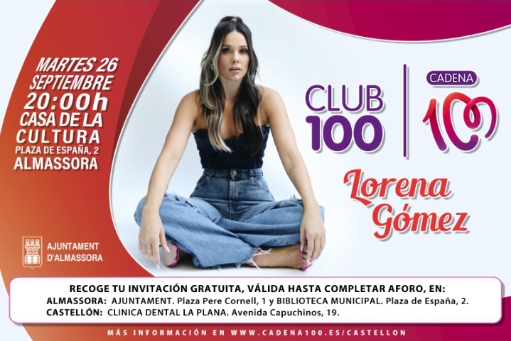 Concierto Lorena Gómez - Martes