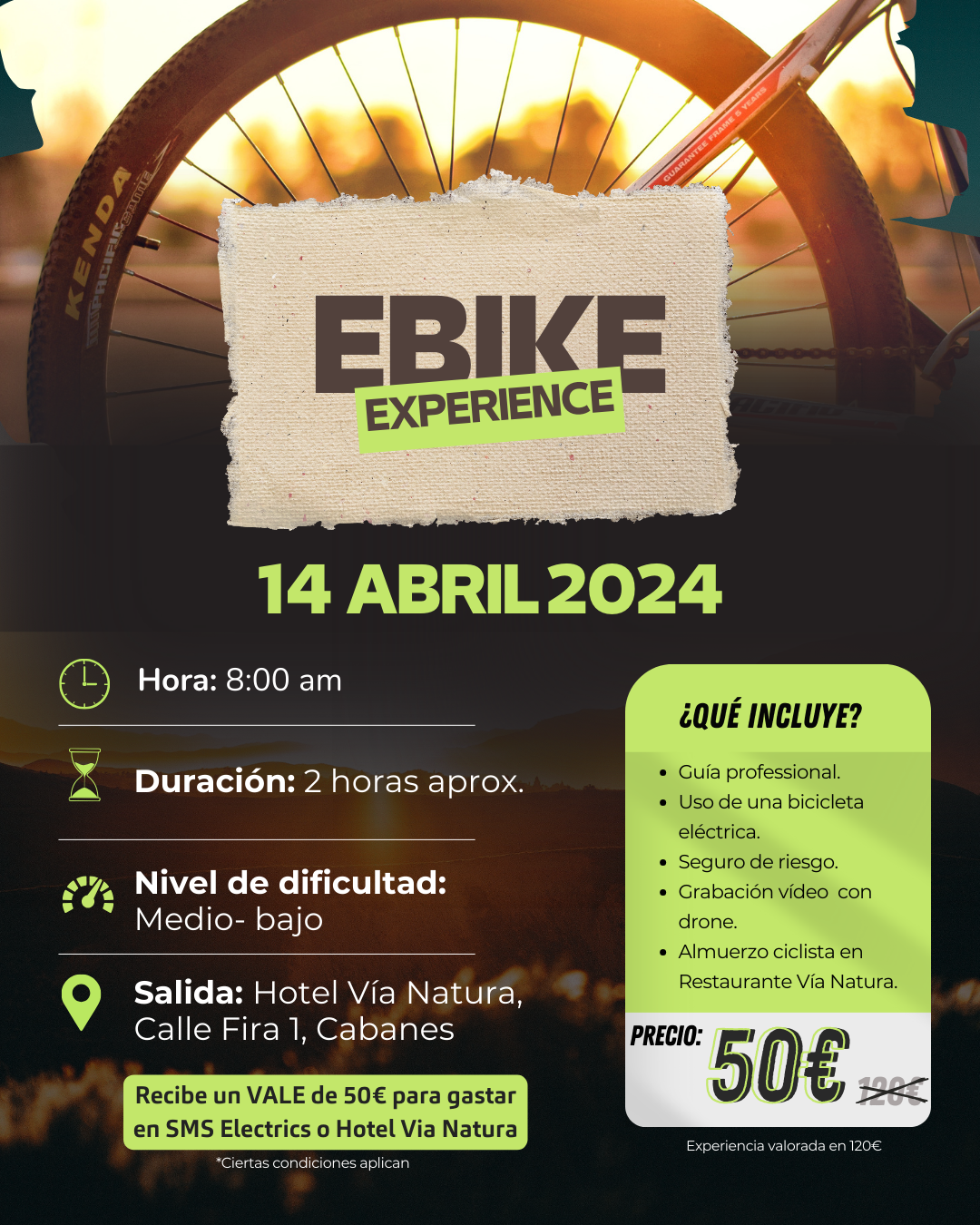 Ebike experience Cabanes