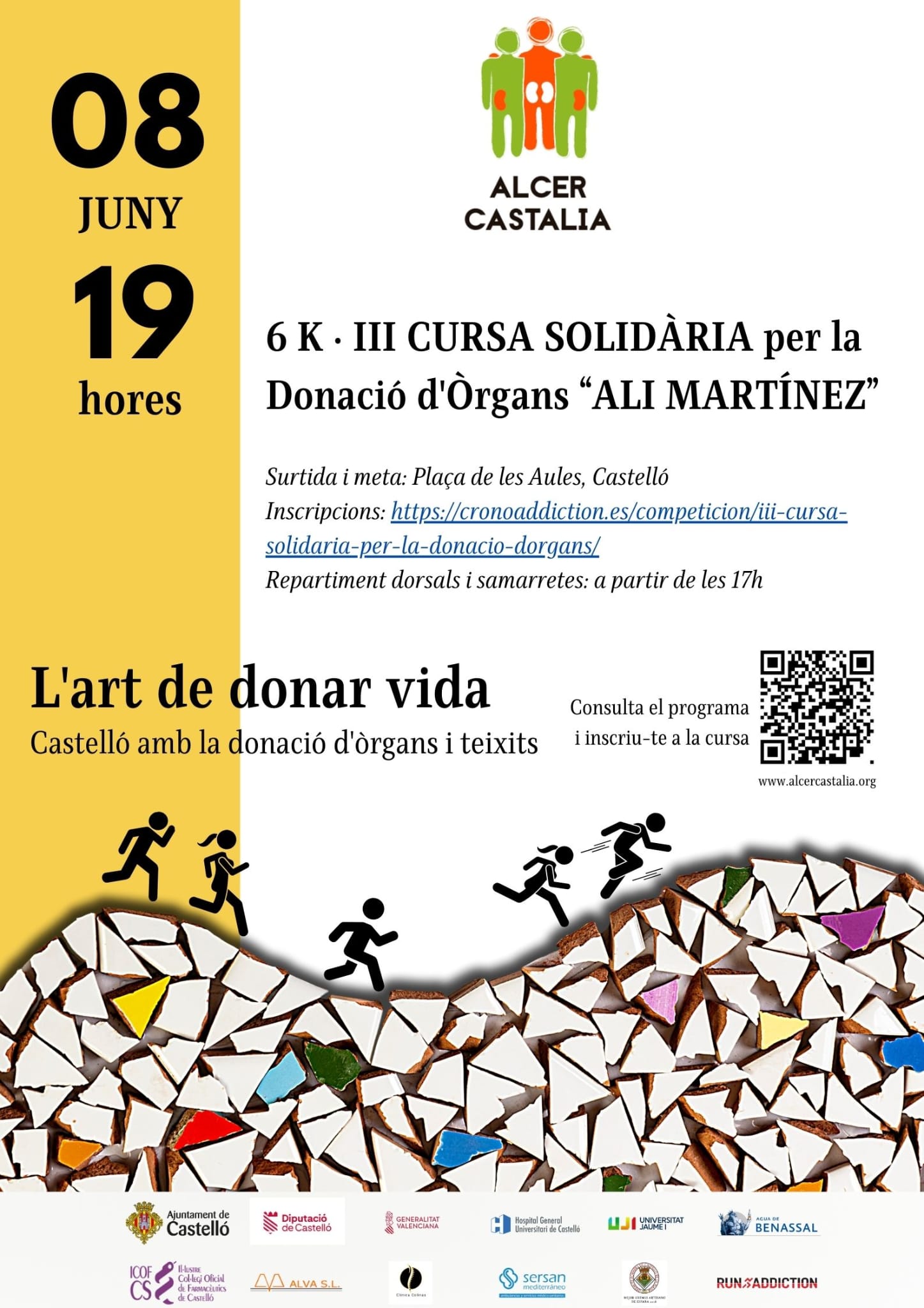 Cursa solidaria Alcer  Castalia